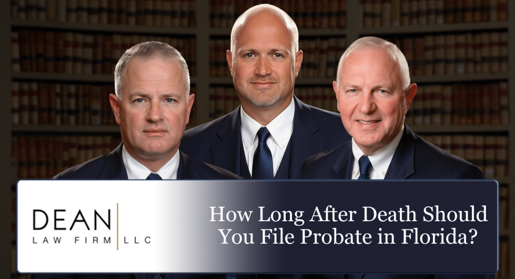How Long After Death Should You File Probate in Florida?
