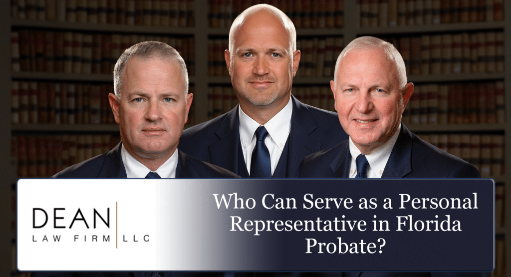 Who Can Serve as a Personal Representative in Florida Probate?