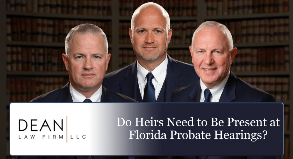 Do Heirs Need to Be Present at Florida Probate Hearings?